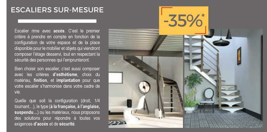 escaliers sur-mesure
