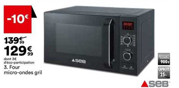 four micro-ondes gril seb