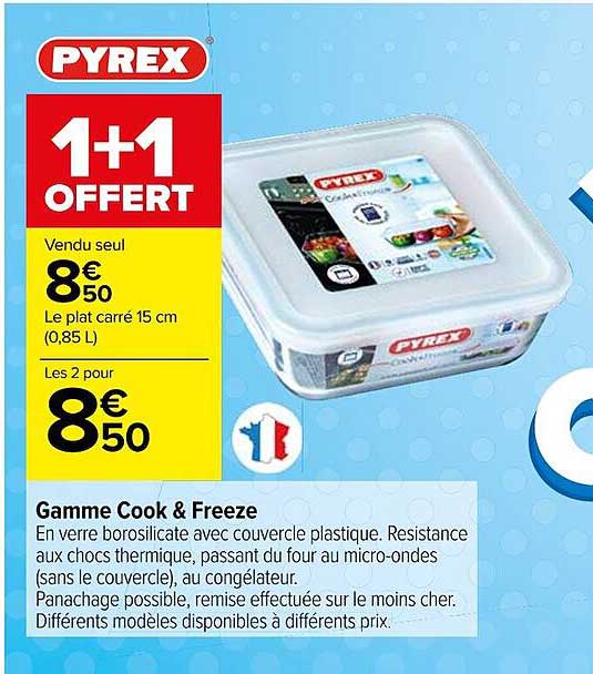 gamme cook & freeze pyrex