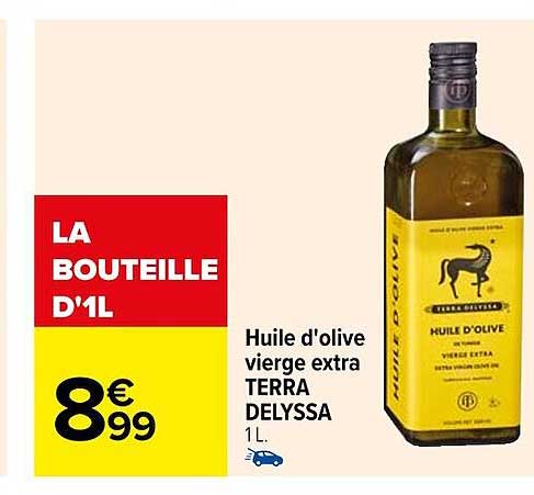 Huile D'olive Vierge Extra Terra Delyssa