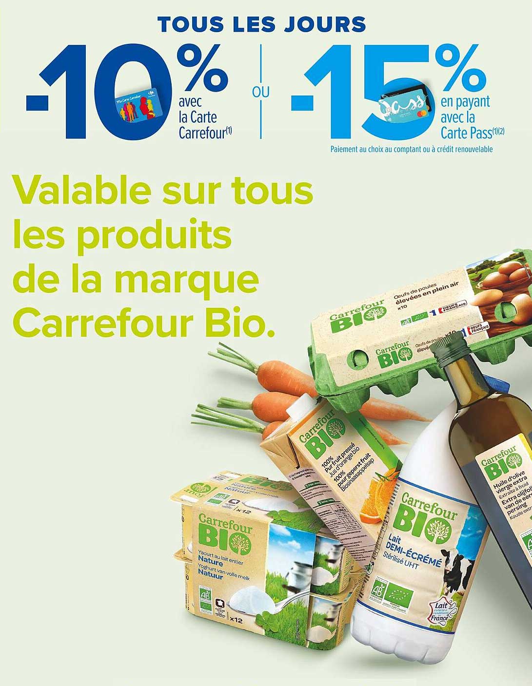 La Marque Carrefour Bio