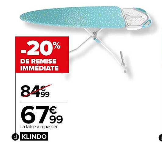 La Table à Repasser Klindo