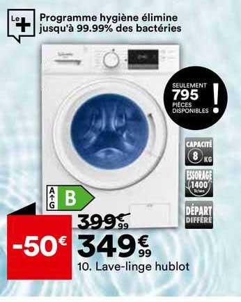 lave-linge hublot