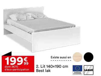 lit 140 x 190 cm best lak