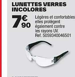 Lunettes Verres Incolores