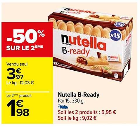 nutella b-ready