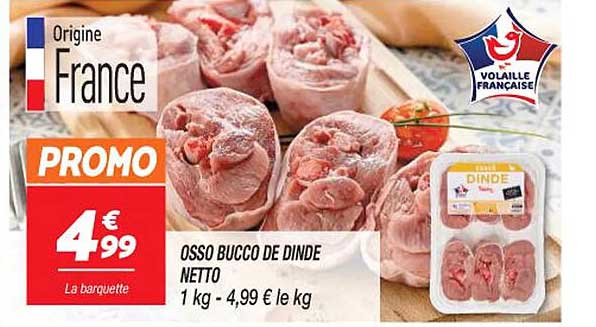 osso bucco de dinde netto