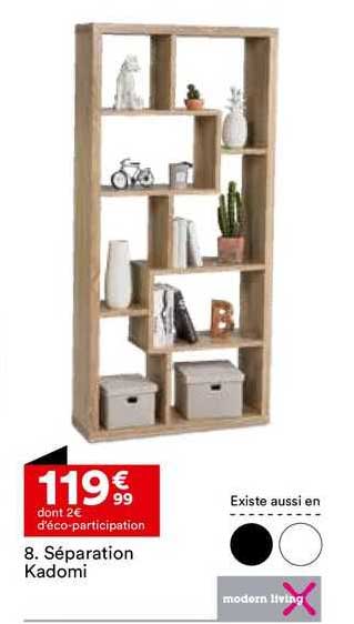 séparation kadomi modern living