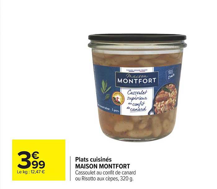 Plats Cuisinés Maison Montford