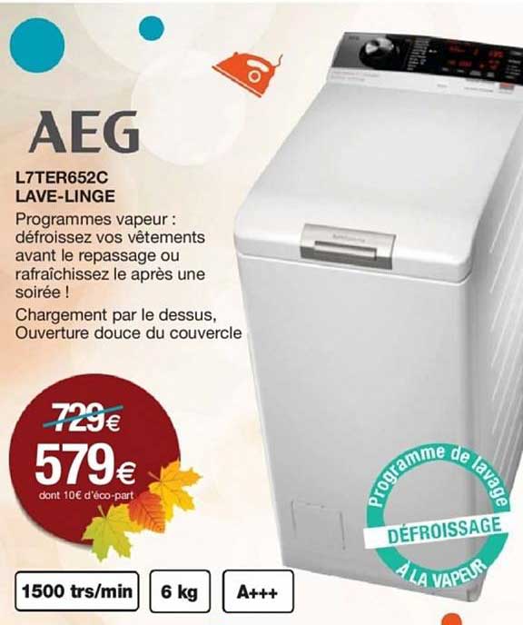 aeg l7ter652c lave linge