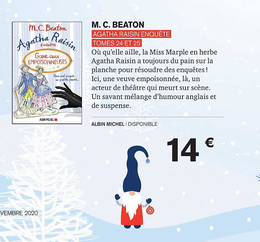 agatha raisin enquête tomes 24 et 25 m.c. beaton