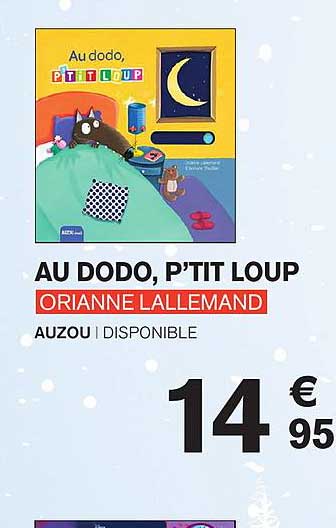 au dodo,  p'tit loup orianne lallemand