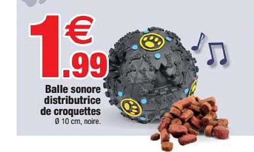 balle sonore distributrice de croquettes