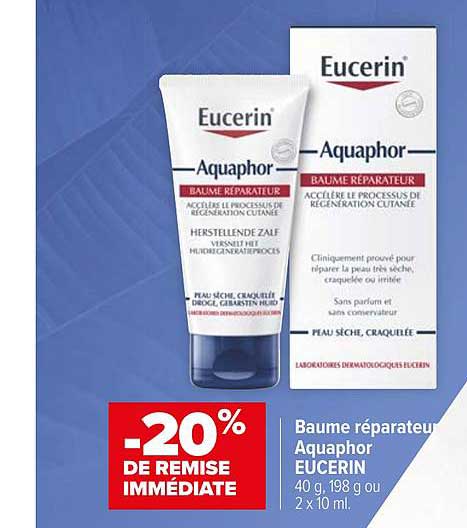 baume réparateur aquaphor eucerin