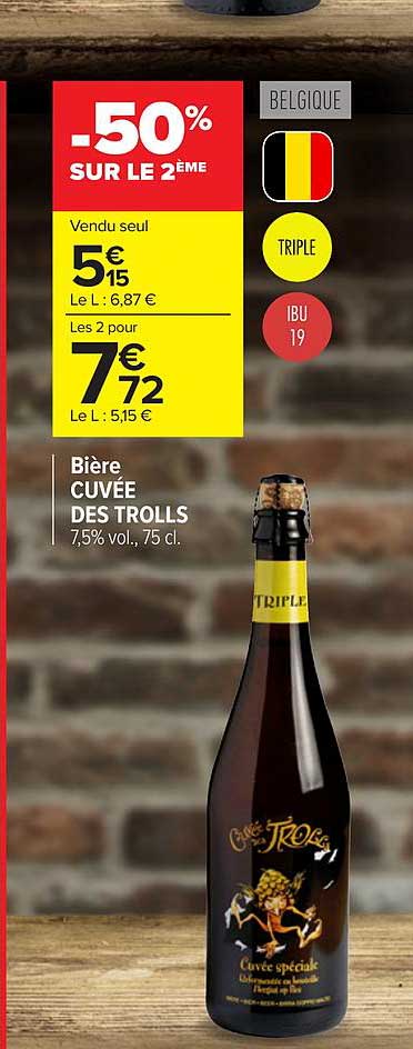 bière cuvée des trolls