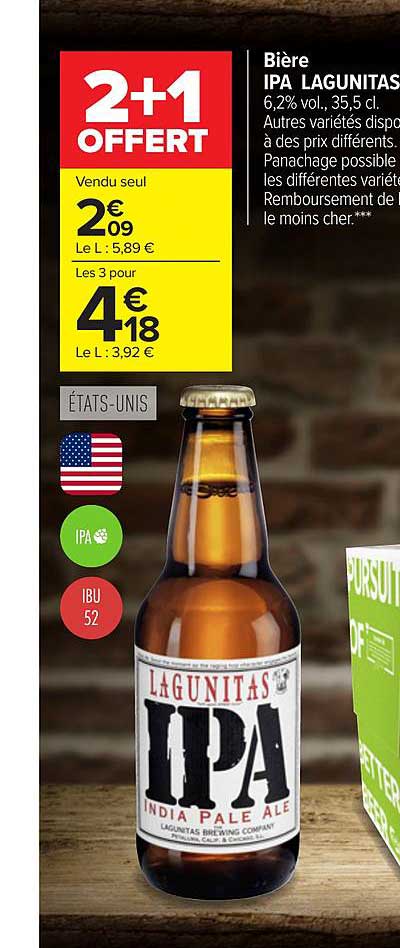 bière ipa lagunitas