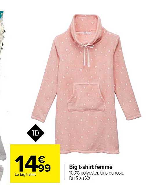 big t-shirt femme