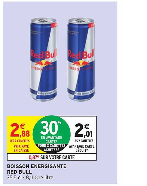 boisson energisante red bull