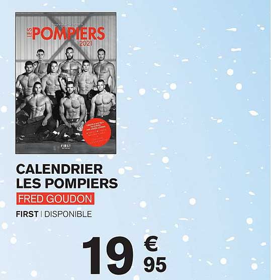 calendrier les pompiers fred goudon