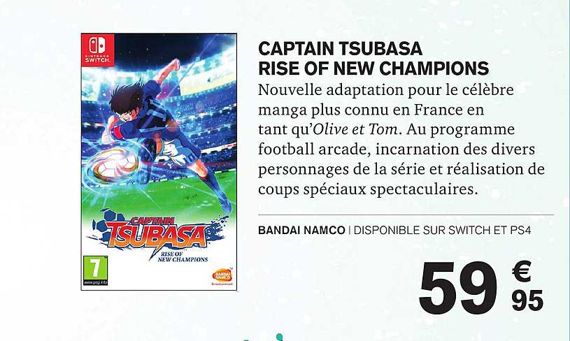captain tsubasa rise of new champions