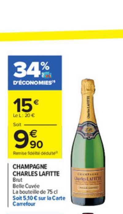 champagne charles lafitte brut belle cuvée