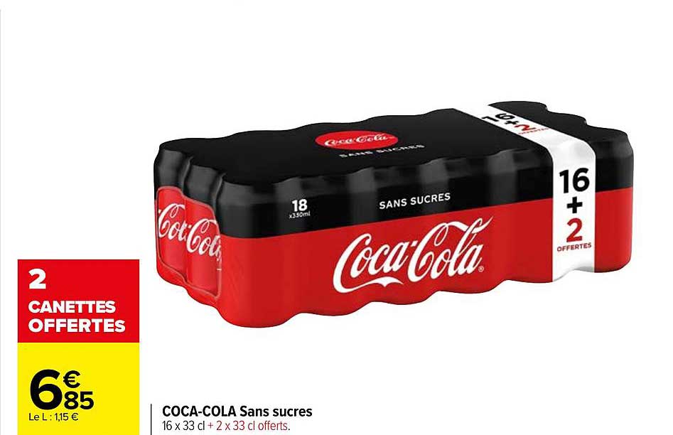 coca-cola sans sucres