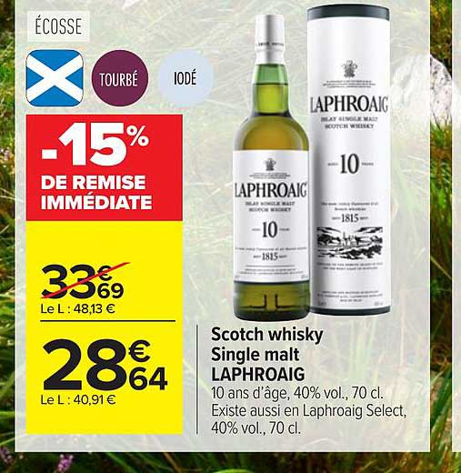 coffret scotch whisky single malt laphroaig