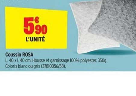 Coussin Rosa