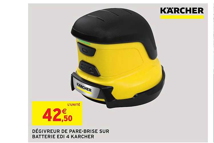 dégivreur de pare brise sur batterie edi 4 karcher