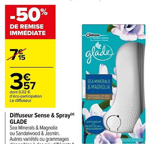 diffuseur sense & spray glade