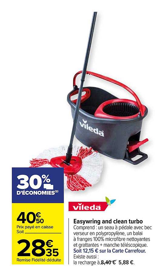 easywring and clean turbo vileda