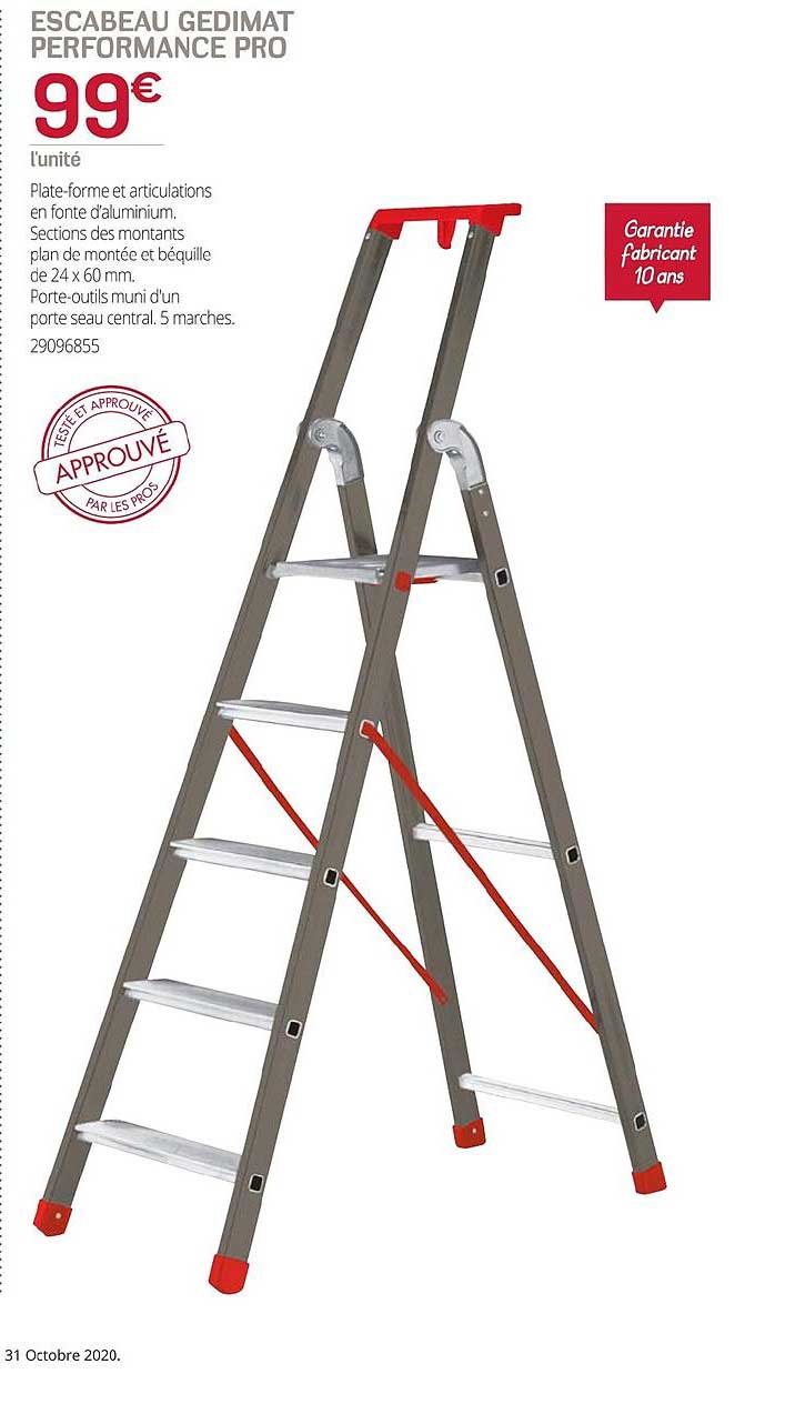 escabeau gedimat performance pro