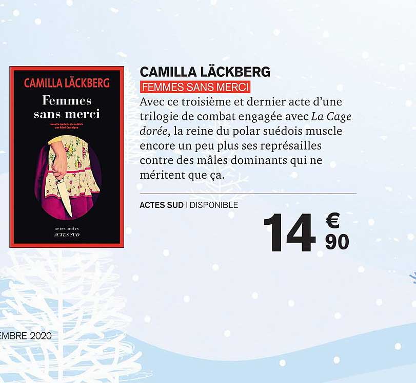 femmes sans merci camilla läckberg