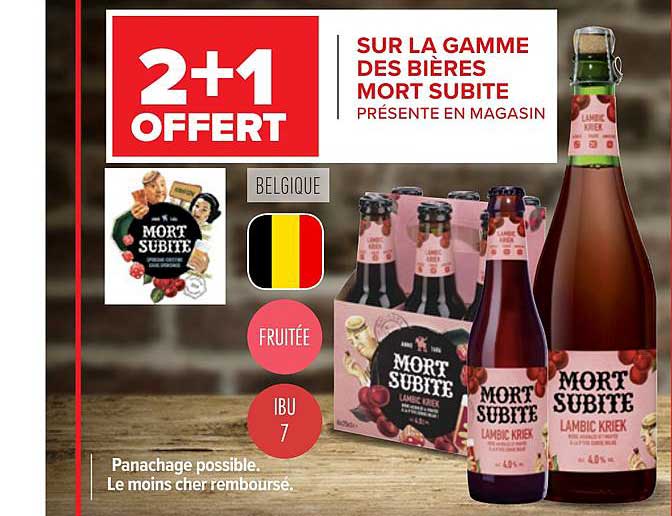 gamme bières mort subite