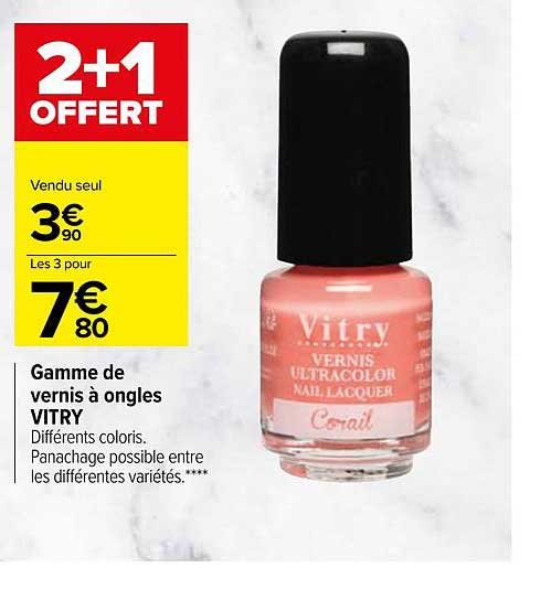 Gamme De Vernis à Ongles Vitry