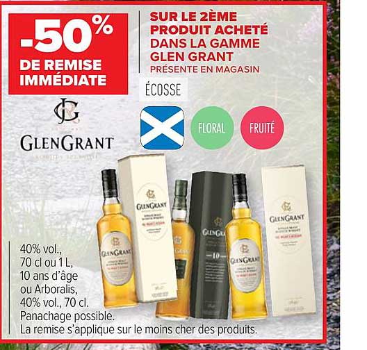 gamme glen grant
