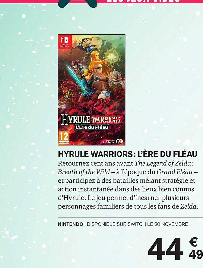 hyrule warriors : l'ère du fléau