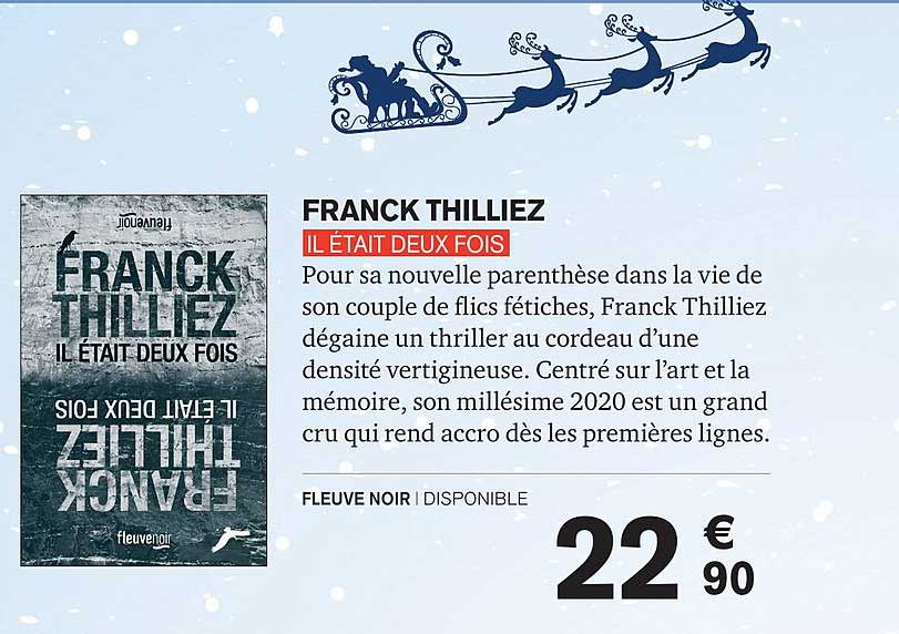 il était deux fois franck thilliez