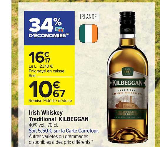 irish whiskey traditional kilbeggan