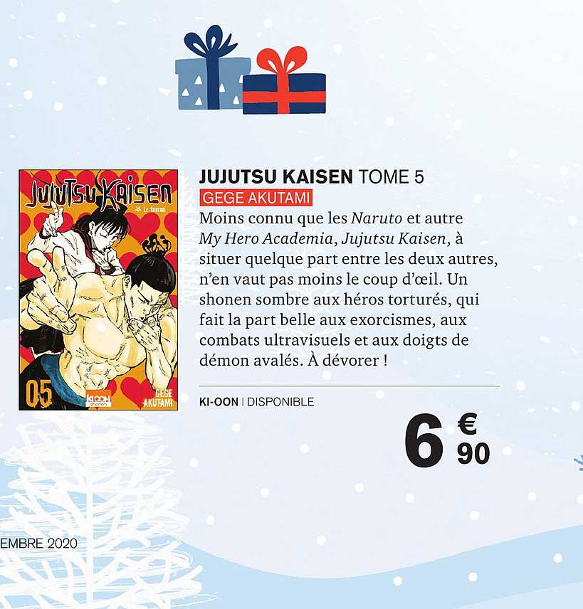 jujutsu kaisen tome 5 gege akutami