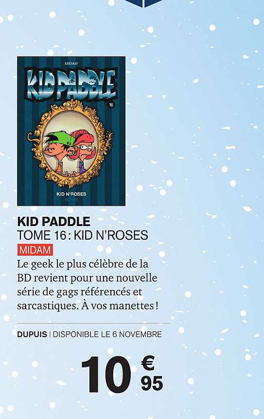 kid paddle : kid n'roses tom 16 midam