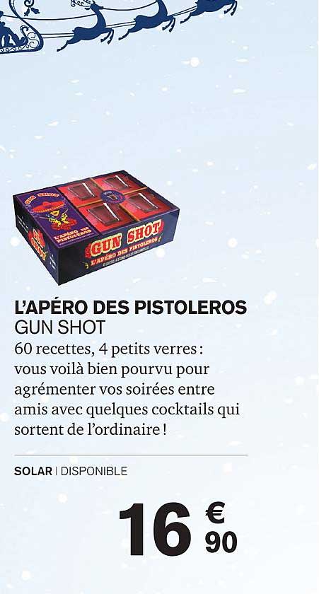l'apéro des pistoleros gun shot
