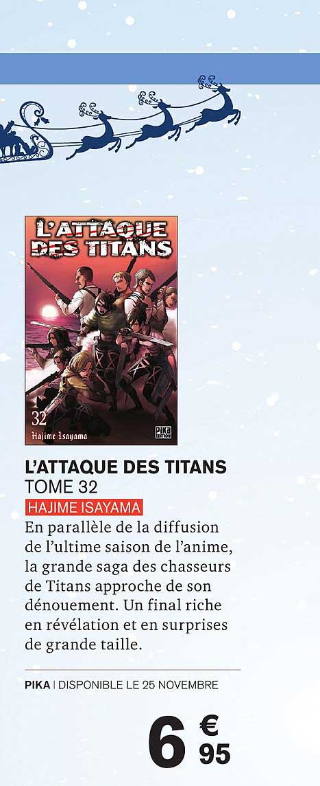 l'attaque des titans tome 32 hajime isayama