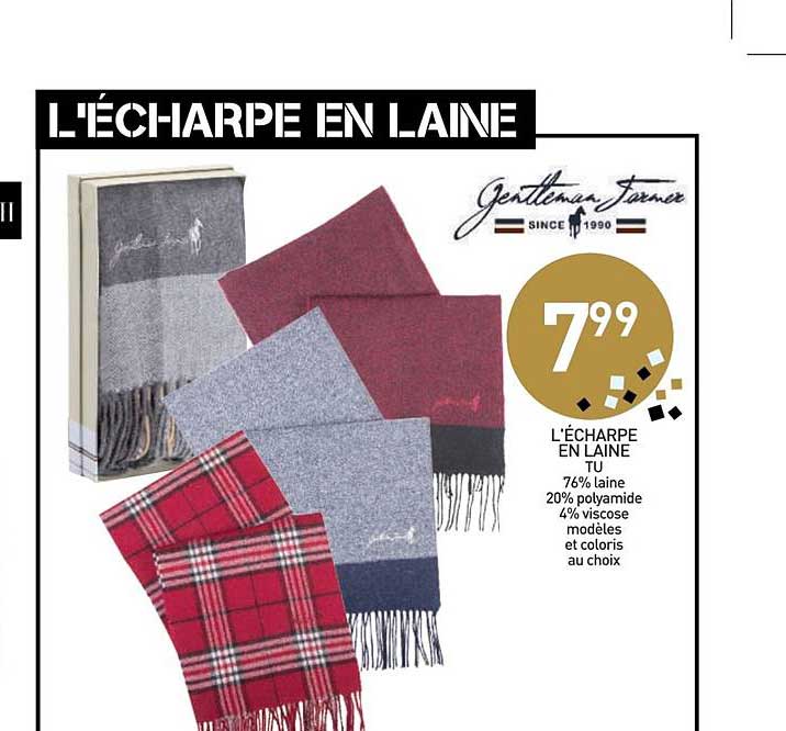l'écharpe en laine tu gentleman farmer