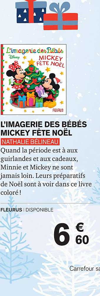 l'imagerie des bébés mickey fête noël nathalie belineau