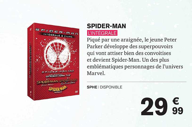 l'intégrale spider-man