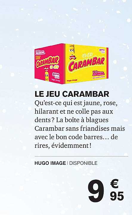 le jeu carambar hugo image
