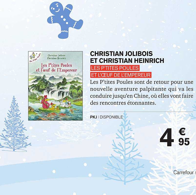 les p'tites poules et loeuf de l'empereur christian jolibois et christian heinrich