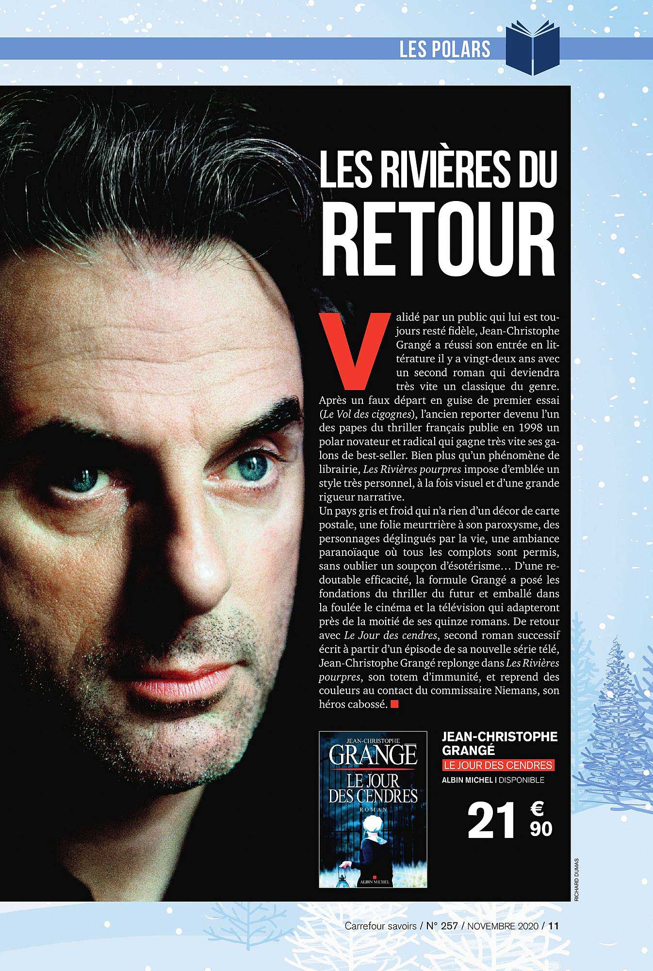 les rivières du retour jean-christophe grange