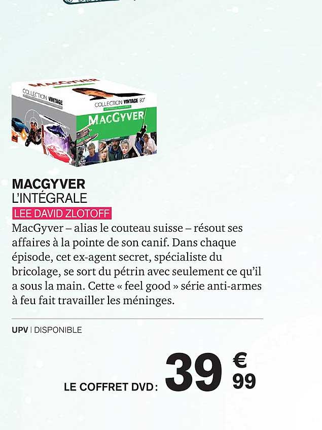 macgyver  l'intégrale lee david zlotoff